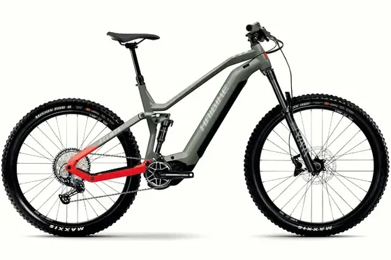 Full-suspension electric mountain bike